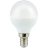 Лампа сд G45 7,0W 220V 2700K E14 шар (композит) 82x45 (1 из ч/б уп. по 4) Ecola Light Globe