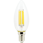 Лампа сд C37 5,0W 220V 2700K E14 FIL свеча 96х37 Ecola candle