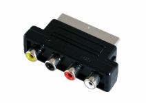 Переходник SCART - 4гн.RCA  Rexant СПЕЦЦЕНА