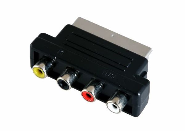 Переходник SCART - 4гн.RCA  Rexant СПЕЦЦЕНА