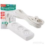 Удлинитель ENGY "Эконом" 7м/3роз. (ШВВП 2х0,75)