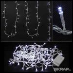 Электрогирлянда LED100-5-W (100 светодиодных ламп, длина 5м, прозрачный, 8режимов, белый)