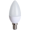 Лампа сд C37 8,0W 220V 2700К E14 свеча (композит) 100х37 Ecola candle