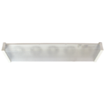 Светильник GX53 LED ДПО 12-2х8-002 прямоуг. наклад. 5*GX53 матов.бел.638х165х70 Ecola Light