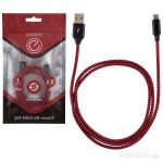 Кабель Energy ET-03 USB/MicroUSB, цвет - красный