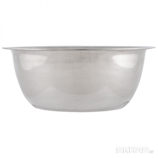 Миска Bowl-Roll-16, объем 800 мл, из нерж стали, зеркальная полировка, диа 16 см