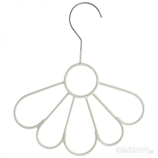 Вешалка металлическая с ПВХ покрытием,для аксессуаров, 22*25,5 см