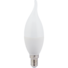 Лампа сд C37 7,0W 220V 2700K E14 свеча на ветру (композит) 130х37 Ecola candle Premium СПЕЦЦЕНА