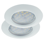 Светильник MR16 DL92 GU5.3 встр. выпуклый белый 30x80 (кd74) Ecola Light (упаковка 2шт)