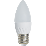 Лампа сд C37 6,0W 220V 4000K E27 свеча 100х37 Ecola Light candle
