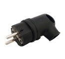 Вилка угловая с ушком каучук 2Р+Е 16А 250В IP44 VKL electric (1/20/200) G470519