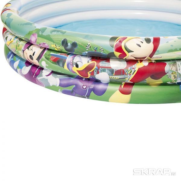 Надувной бассейн MICKEY 122 х 25 см, 140 л, Bestway 91007