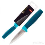 Нож с рукояткой софт-тач VELUTTO MAL-04VEL для овощей, 9 см