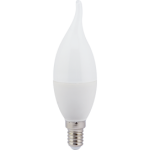 Лампа сд C37 7,0W 220V 2700K E14 свеча на ветру (композит) 130х37 Ecola candle