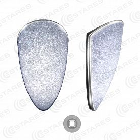 Светильник сд управляемый бра SIYANIE 10W V-232-ON/OFF-CRYSTAL-220V-IP44