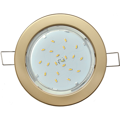 Светильник GX53 DGX5315 встраив. легкий золото 18x100 Ecola