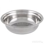 Миска Bowl-23, объем 1,7 л, с расширенными краями, из нерж стали, зеркальная полировка, диа 23 см
