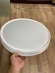 Cветильник LED настен-потолоч "СТИЛЬ БЕЛЫЙ" 60 Вт НББД-RC-Р-1 (390*90,основание 350мм)  с ДУ ин