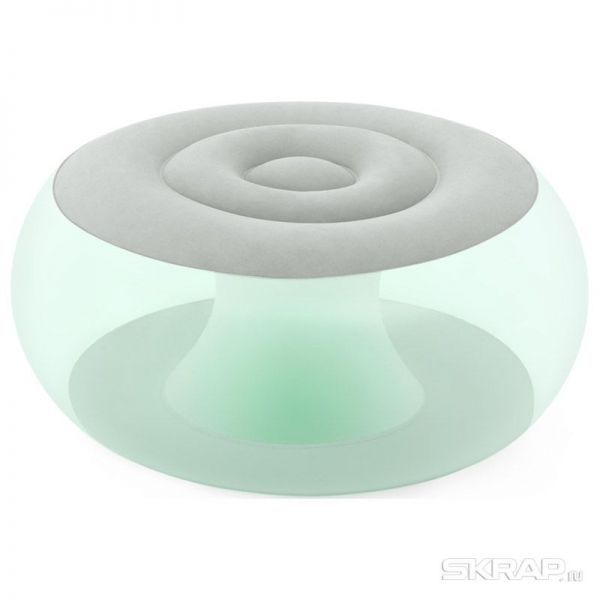 Кресло надувное с подсветкой Poolsphere 82*82*41 см Bestway 75085