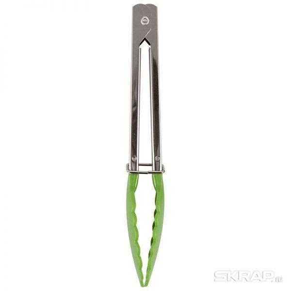 Щипцы кухонные Tongs-01 (нейлон, нерж.сталь), 17,5 см