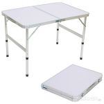 Стол складной TD-02 (90*60*60 cм) алюминий + мдф