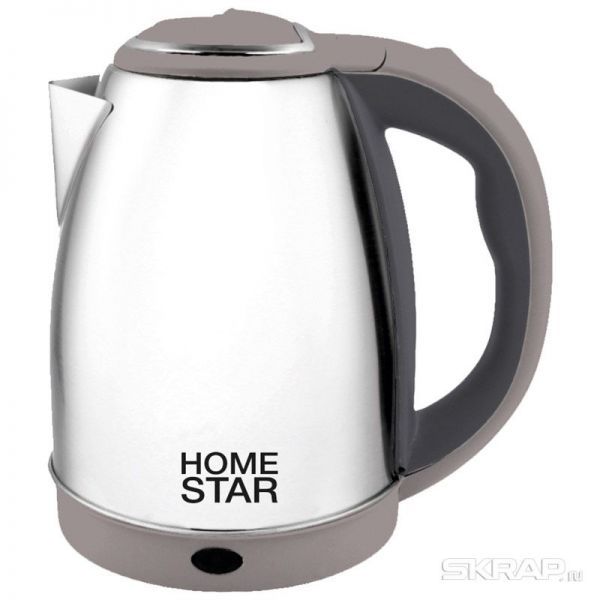Чайник Homestar HS-1028 (1,8 л) стальной, бежевый