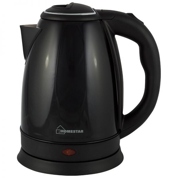 Чайник Homestar HS-1010 (1,8 л) стальной, черный