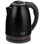 Чайник Homestar HS-1010 (1,8 л) стальной, черный
