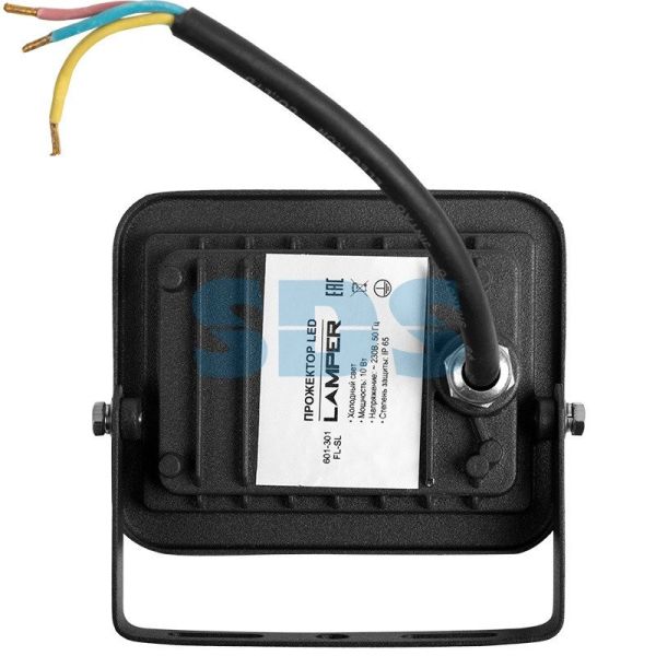 Прожектор светодиодный 10W 6500К IP65 белый Lamper СПЕЦЦЕНА