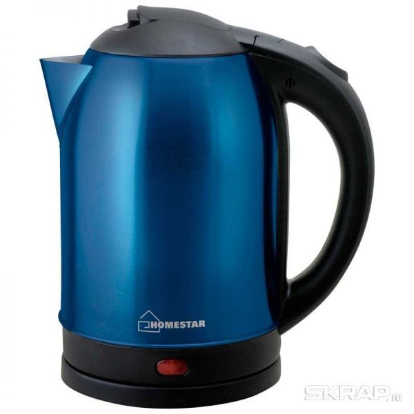 Чайник Homestar HS-1009 blue (1,8 л) стальной, синий