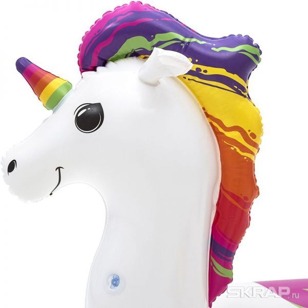 Круг для плавания Fantasy Unicorn 119*91 см Bestway 36159