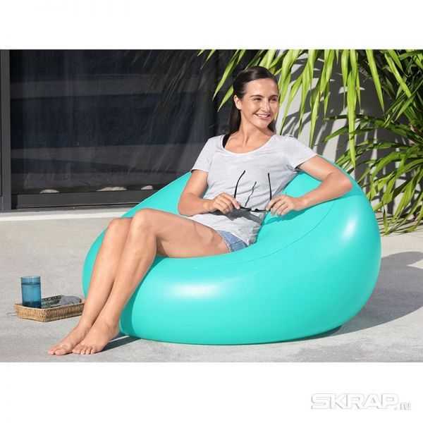 Надувное кресло PoshPod 107*102*61 см Bestway 75081
