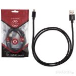 Кабель Energy ET-02 USB/MicroUSB, цвет - черный