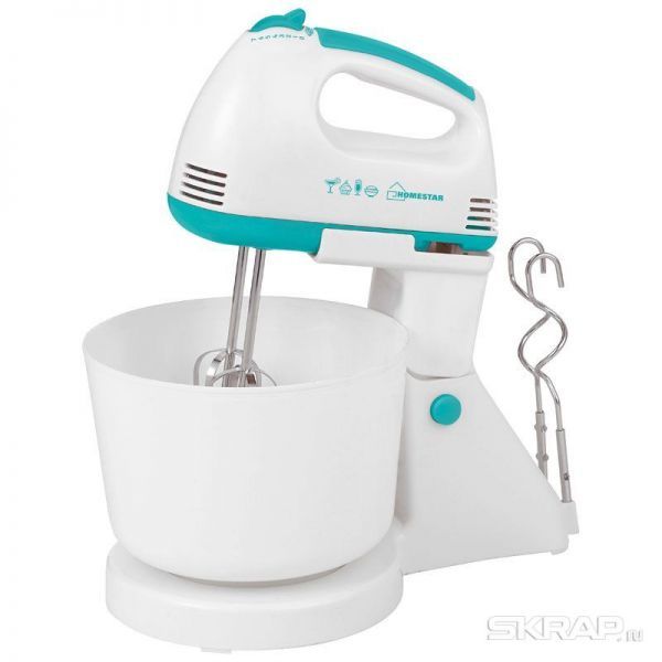 Миксер HOMESTAR HS-2006, 7 скоростей, с чашей150Вт