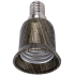 Переходник E14-E27, черненая бронза Ecola base