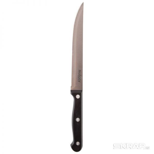 Нож с пластиковой рукояткой CLASSICO MAL-05CL разделочный малый, 13,7 см