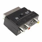 Переходник SCART - 3гн.RCA + гн.SVHS  (с переключателем) Rexant СПЕЦЦЕНА
