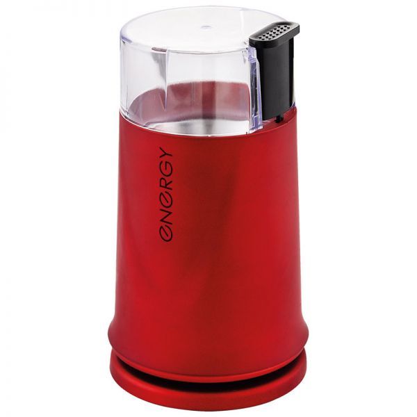 Кофемолка ENERGY EN-110, цвет красный, 150Вт