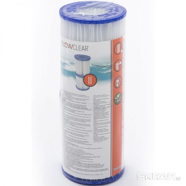 Картридж для фильтра 10,6х13,6см Bestway 58094