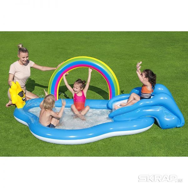 Игровой бассейн Rainbow n 'Shine 257*145*91 см Bestway 53092