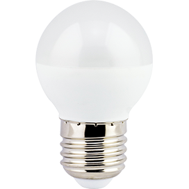 Лампа сд G45 7,0W 220V 2700K E27 шар (композит) 82x45 (1 из ч/б уп. по 4) Ecola Light Globe