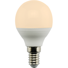 Лампа сд G45 7,0W 220V E14 золотистый шар (композит) 77x45 Ecola Globe Premium