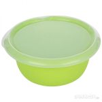 Миска кухонная с крышкой 2,75л оливковая