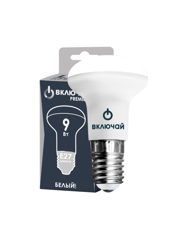 Лампа сд R50 8,0W 220V 4000К E14 PREMIUM VKL