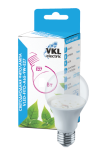 Лампа светодиодная VLED-FITO-A95-15W-E27 220V пластик VKL electric Фито
