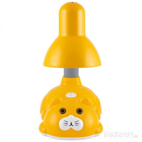 Лампа электрическая настольная ENERGY EN-DL08-1С желтая (на замену 366008)