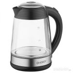 Чайник ENERGY E-251 (1.7л) стекло, пластик цвет черный