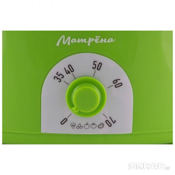 Электросушилка МАТРЁНА МА-019 для продуктов (5 поддонов диам 31,5 см, 520Вт)