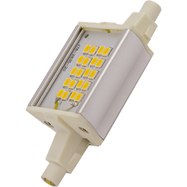 Лампа сд F78 6,0W 220V 6500K R7s (алюм. радиатор) 78x20x32 Ecola Projector Lamp Premium